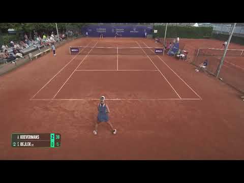 Anouk Koevermans (NED) vs Sara Bejlek [2] (CZE) // 6-4 3-6 6-3 // W125 San Sebastian // 2nd Round