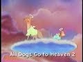 Disney Channel All Dogs Go To Heaven 2 Promo April 1999