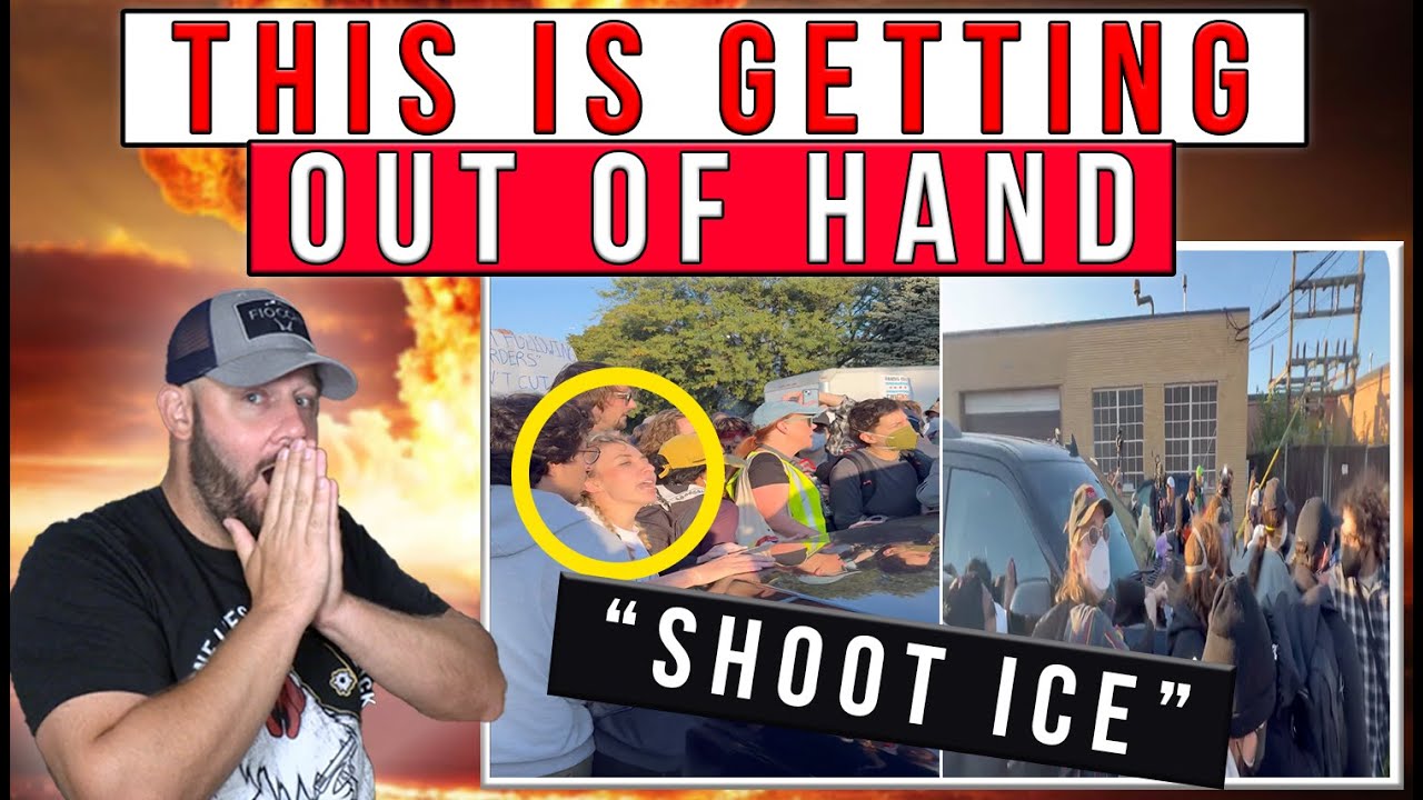 CAUGHT ON CAMERA: Dem Candidate On Site With ARMED Anti-ICE Protestors SCREAMING "SHOOT ICE"