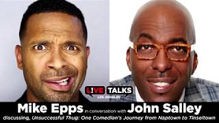 Mike Epps in conversation with John Salley at Live Talks Los Angeles