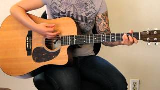 How to play Volcano by Damien Rice on guitar - Jen Trani