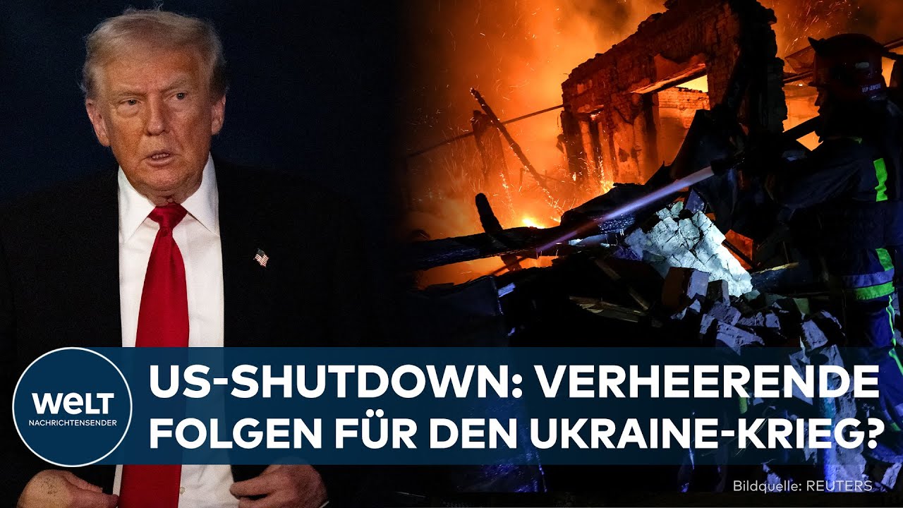 USA IM KOMA: Jetzt hat der Shutdown dramatische Auswirkungen auf den Ukraine-Krieg!