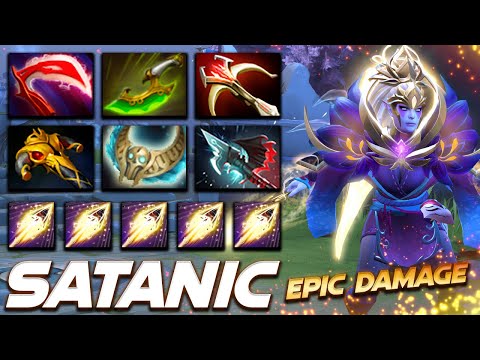 Satanic Templar Assassin Epic Damage Build - Dota 2 Pro Gameplay [Watch & Learn]