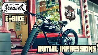 Greaser Electric Bike by Micheal Blast - Initial Impressions