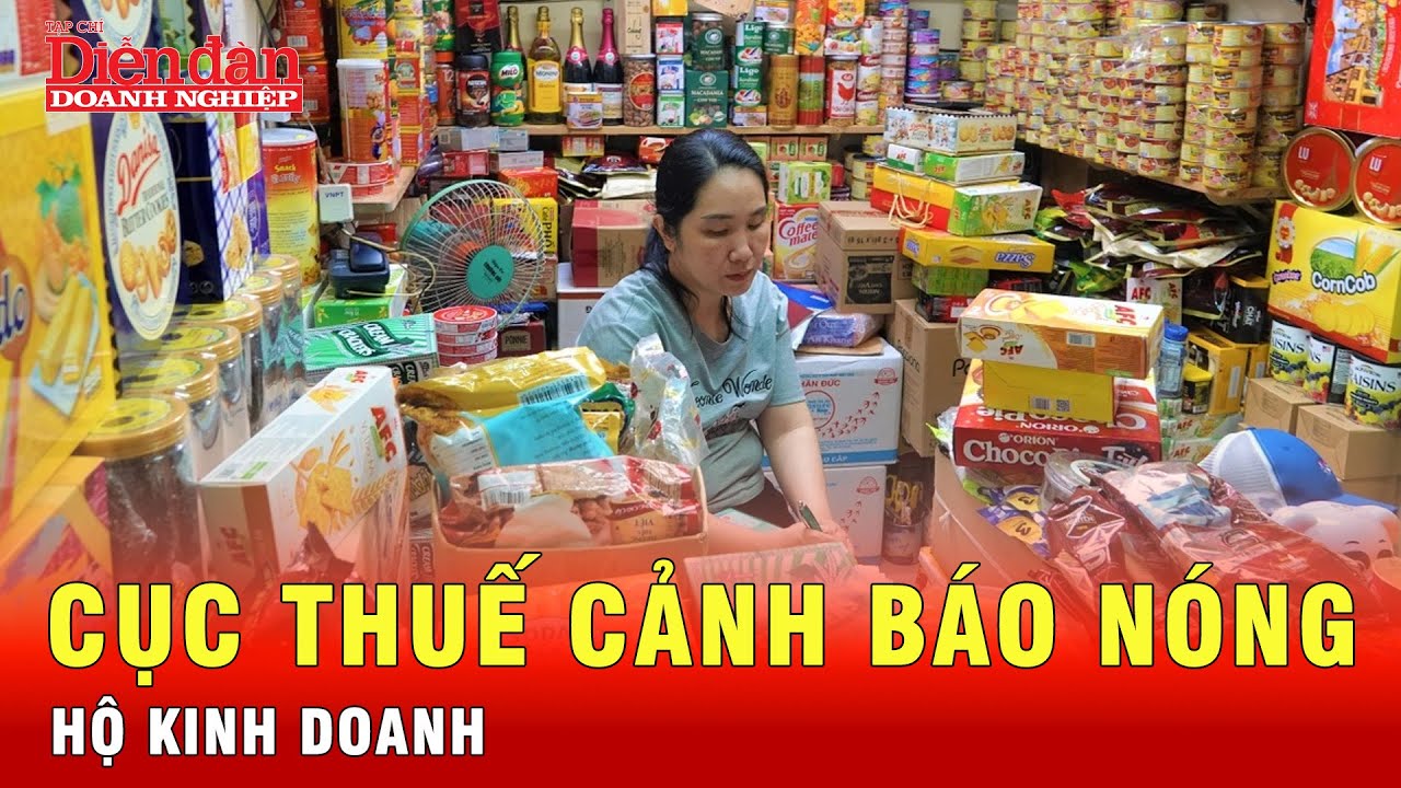 Thông tin mới nhất từ cục thuế cảnh báo đến hộ kinh doanh và cá nhân có gì đặc biệt?