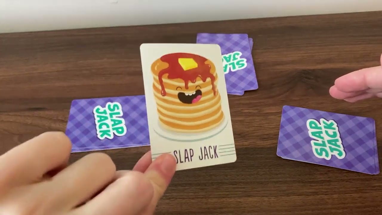 How to play Slap Jack, included in the LotFancy Card Games for Kids, 6 Game Decks