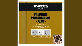 Wonderful (Performance Track In Key Of A Without Background Vocals)