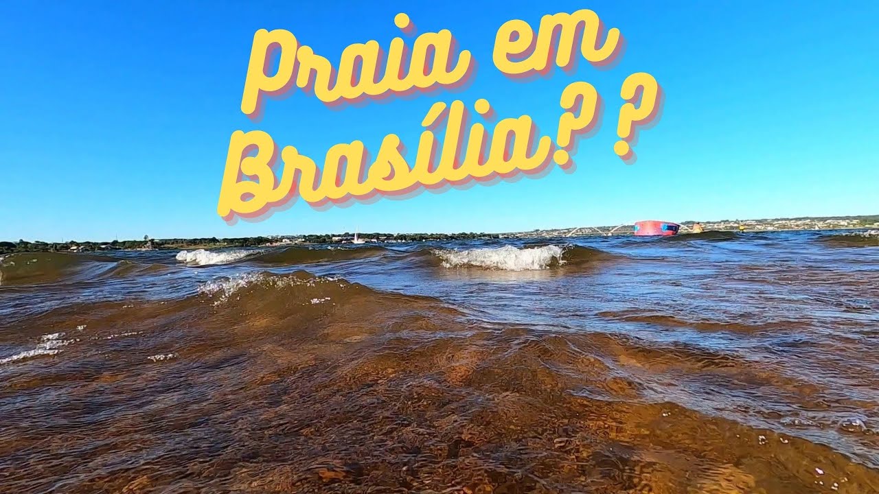 A praia de Brasília - Um passeio incrível na orla do Lago Paranoá.