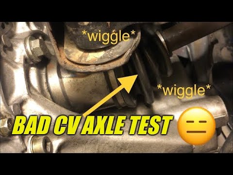 How to test Bad CV Axle inner joint on car