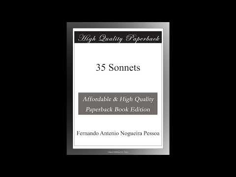 35 Sonnets by Fernando Antenio Nogueira Pessoa — free full audiobook