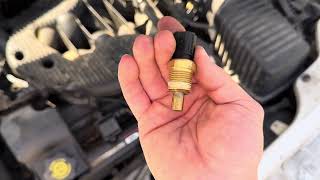 2002 Dodge Stratus 2.7L Coolant Sensor Replacement
