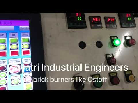 Automatic ceramic block burner singeing machine, capacity: 1...