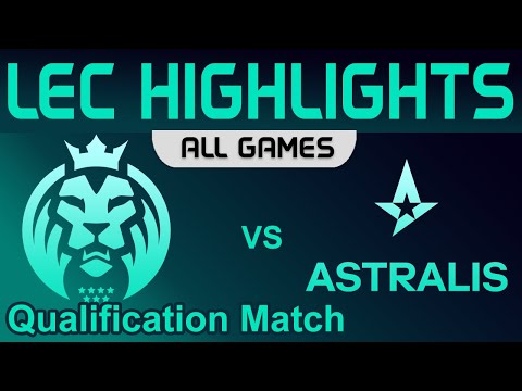 MAD vs AST Highlights ALL GAMES Qualification Match LEC Winter Groups 2023 MAD Lions vs Astralis