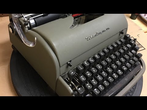TypewriterMinutes - Typewriter Review: 1950 Remington ANP (All New Personal)