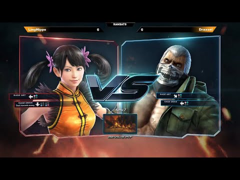 AFAS Tekken 7: Season 7 Vol. 2: Losers Round 2 - Ling Hippo (Xiaoyu) vs Draxsel (Bryan)