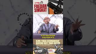 Download lagu ILMU TIDAK BERMANFAAT KARENA HATI YANG KOTOR - Ustadz Abu Yahya Badru Salam, Lc mp3