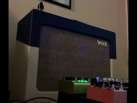 Vox AC30C2-TV-BC Limited Edition 2-Channel 30-Watt 2x12" Guitar Combo 2014 - Blue and Cream image 5