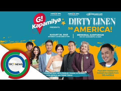 Cast ng 'Dirty Linen' pasasayahin ang fans sa Amerika sa Agosto TFC News California, USA
