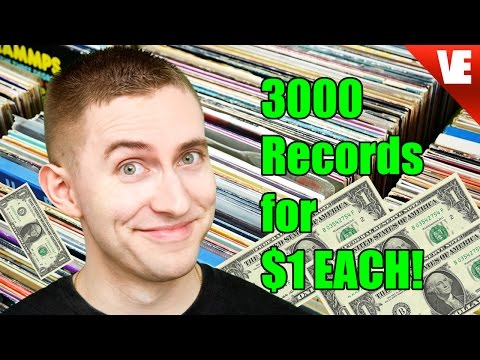 3000 RECORDS FOR $1 EACH - Crate Digging at The Record Parlour