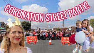WE WENT TO A STREET PARTY! Coronation Street Party 2023 Vlog