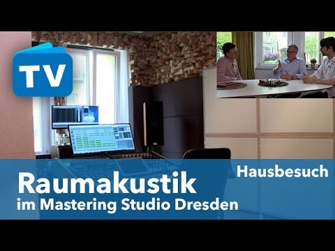 Die Raumakustik-Maßnahmen im Mastering Studio Dresden Teil 1