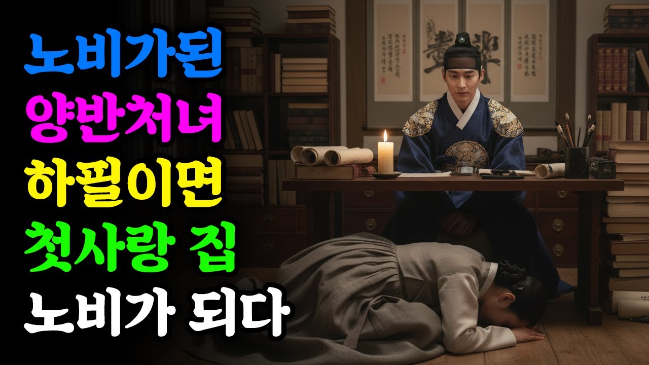 노비가된 양반처녀 첫사랑 집 노비가 되다 | 야담 | 민담 | 전설 | 설화 | 옛날이야기