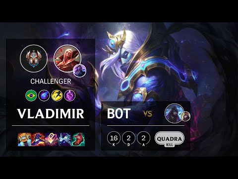 Vladimir Bot vs Aphelios - BR Challenger Patch 11.9