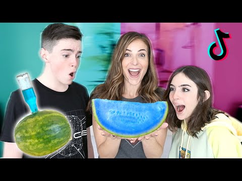 EATING ONLY TIKTOK FOOD HACKS for 24 Hours!?!