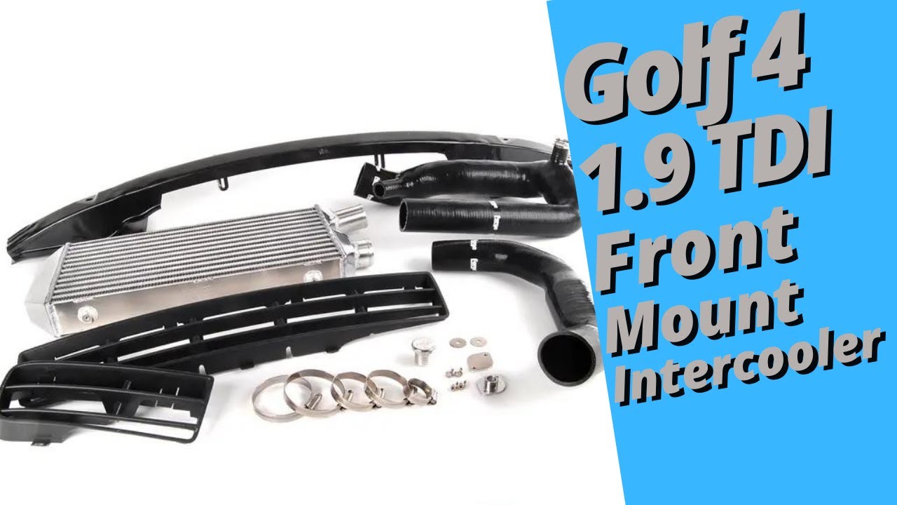 Golf 4 TDI PD Intercooler Upgrade Pt9