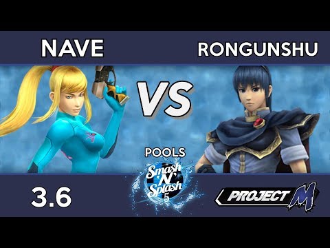 Nave (ZSS) vs Rongunshu (Marth) - Smash 'N' Splash 5 Pools