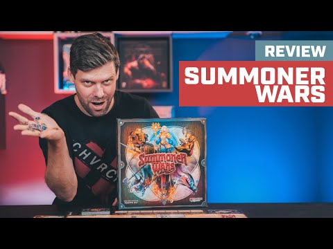 Summoner Wars Board Game Review (Card game for 2 players)