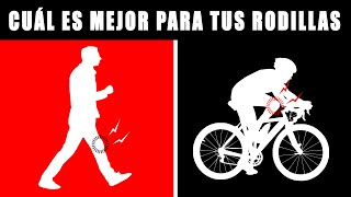 CAMINAR VS CICLISMO CUÁL ES MEJOR PARA TUS RODILLAS  🚲 SALUD CICLISTA