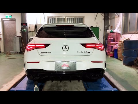 Mercedes  CLA45 S X118 AMG - exhaust sound