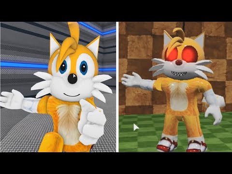 ROBLOX OLD TAILS VS NEW TAILS INFECTION  JUMPSCARE! Roblox Piggy FANGAME