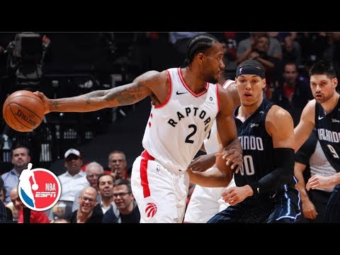 Kawhi Leonard drops 37 points in Raptors' Game 2 bounce-back win vs. Magic | NBA Highlights