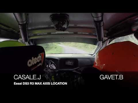 Essai DS3 R3 MAX CASALE/GAVET AXIS LOCATION