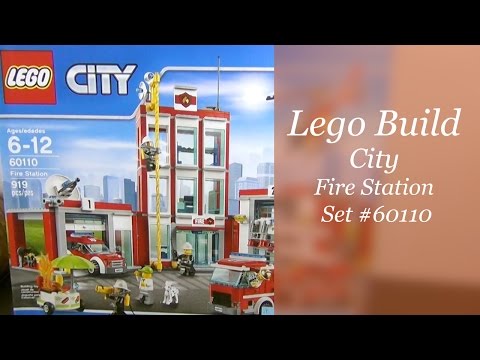 Let's Build - Lego City Fire Station Set #60110 - Part 1
