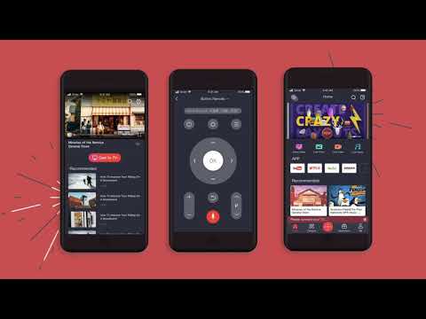 Видеоклип на T-Cast Android Roku TV Remote