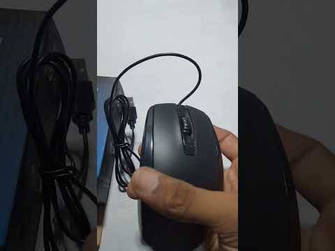 Black Hp Computer Mouse
