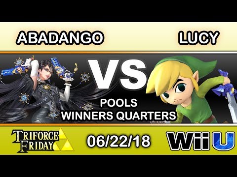 TFF - Abadango (Bayonetta) Vs TNN | LUCY (T.Link) Pools Winners Quarters - Smash 4