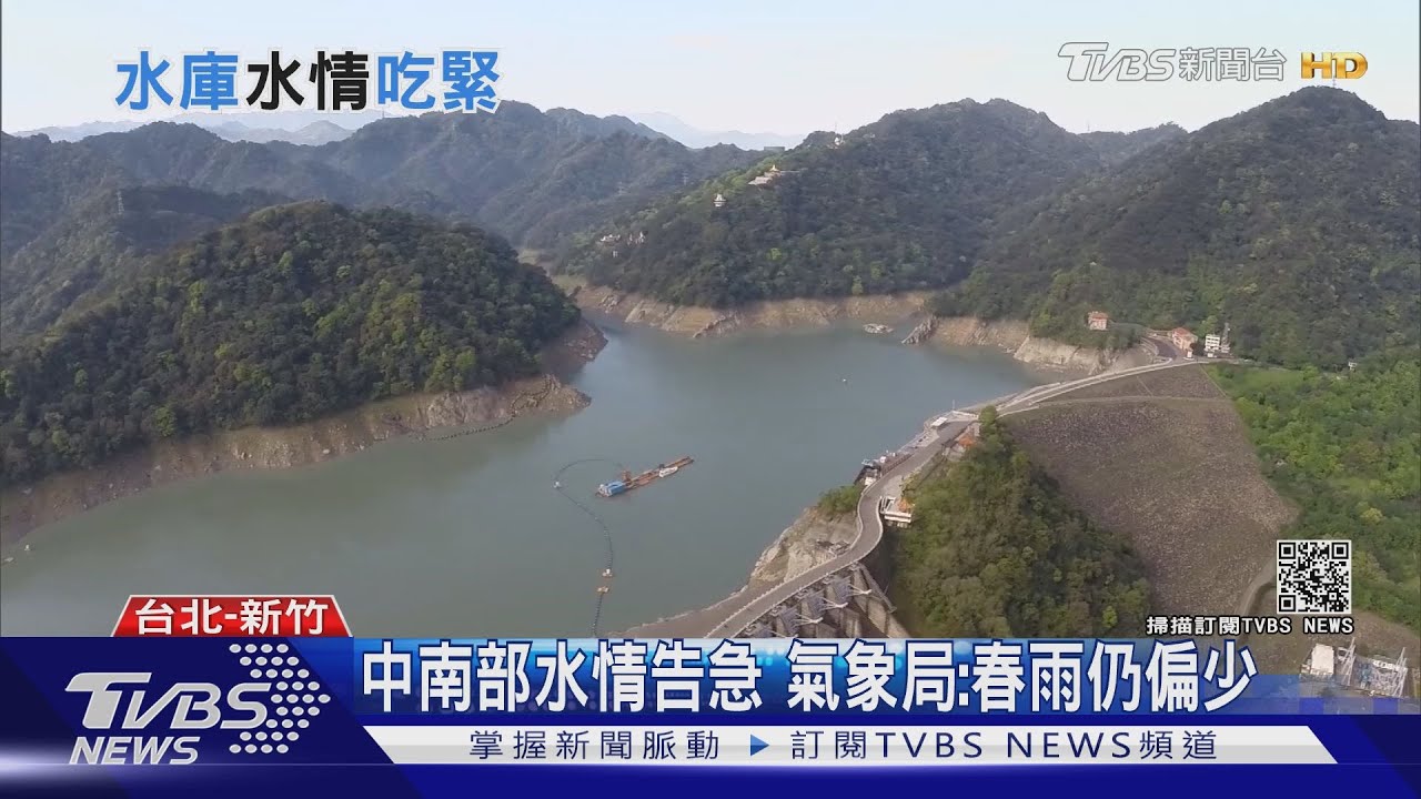 中南部水庫蓄水率跌破2成　旱象何時能解？氣象局這麼說