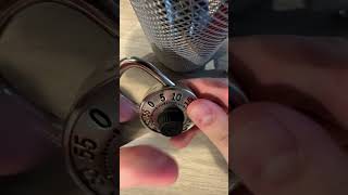 Dudley padlock stuck open how to fix it!! (Dial stuck or spinning freely )