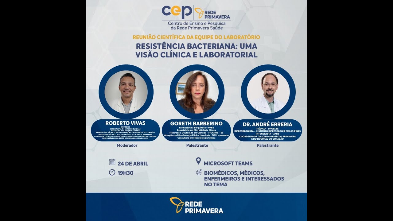 Resistência Bacteriana: uma visão clínica e laboratorial