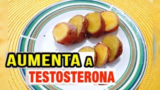 BATATA DOCE AUMENTAR A TESTOSTERONA? COMER BATATA DOCE COM CASCA FAZ MAL?