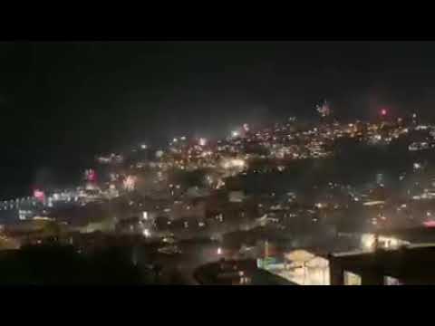 The Mayor of Naples banned fireworks on New Years Eve as part of the Covid 'safety' agenda..