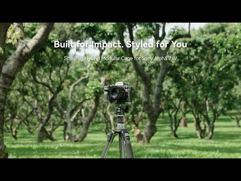 Built for Impact. Styled for You | #INTRODUCING Hybrid Modular Cage for Sony Alpha 7 IV