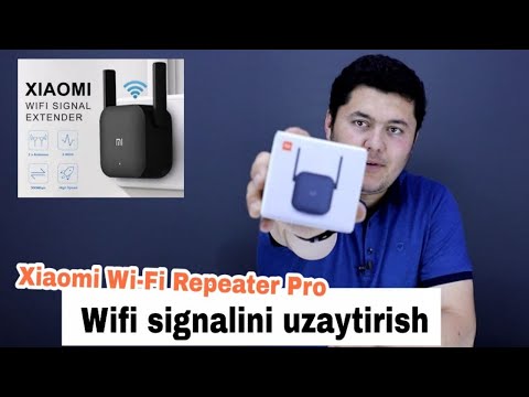 Mi WiFi Repeater Pro - WIFI signalini uzaytirib beruvchi qurilma