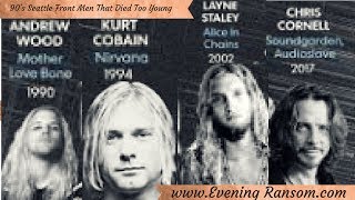 The Death of Chris Cornell, and other Seattle Musicians;  Drugs, Depression, and Death