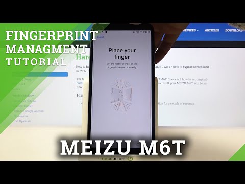 How to Add Fingerprint in MEIZU M6T – Set Screen Lock