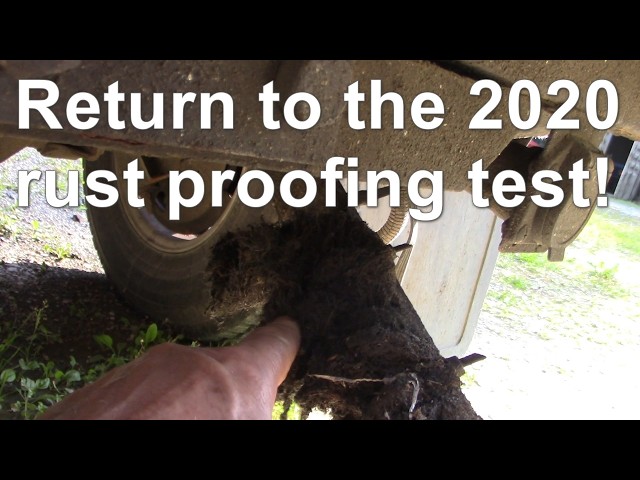 Return To The 2020 Rust Proofing Test! – Britannica Restorations Ltd